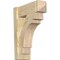 Ekena Millwork Merced Rough Sawn Arts and Crafts Outlooker, Douglas Fir, 6"W x 16"D x 20"H OUT06X16X20MRC03RDF - alternate 1